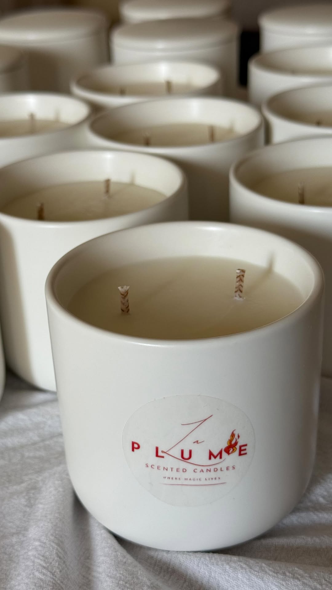 Behind the scenes of an order that made my heart skip a beat — 75 custom scented