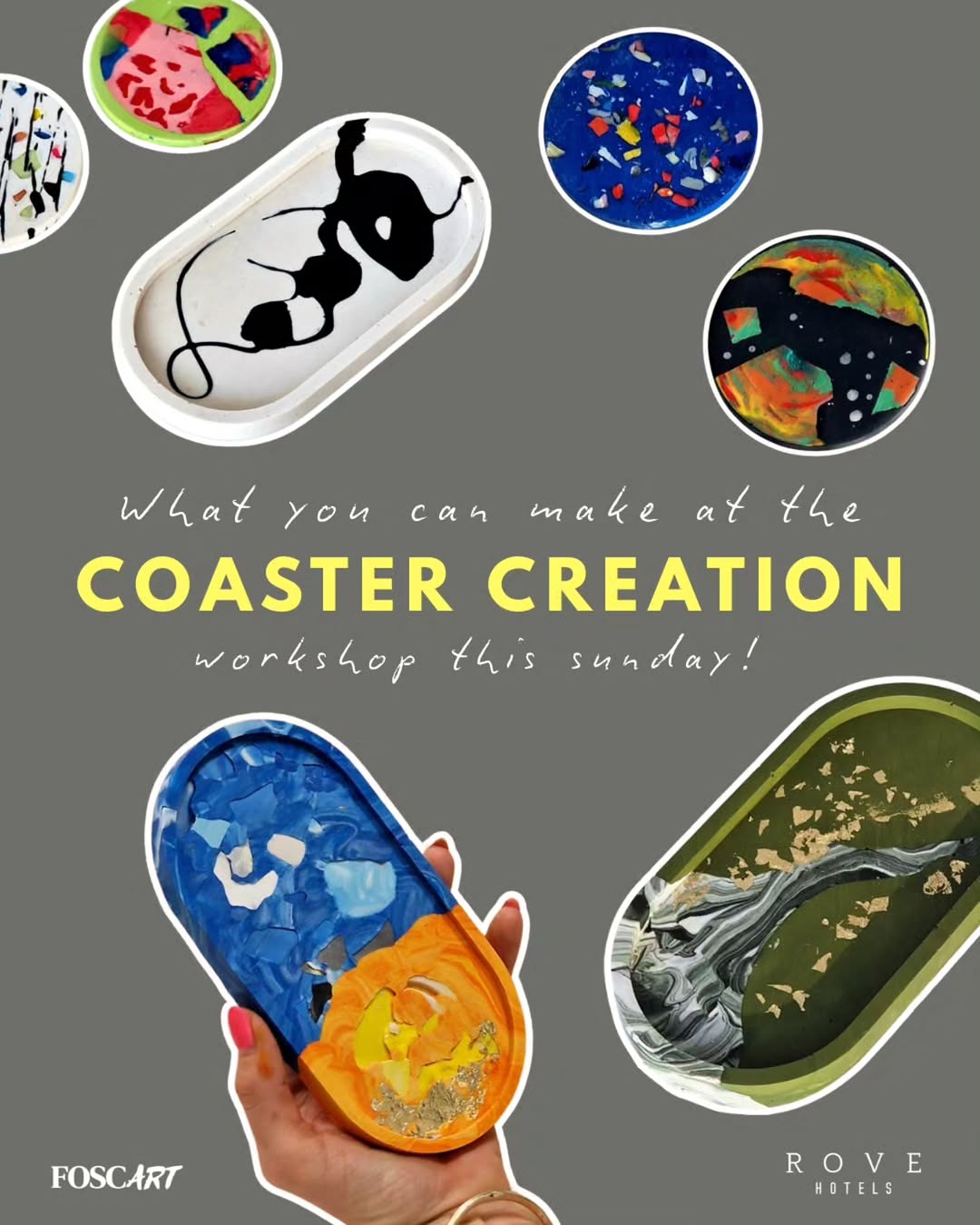 End your long holiday with something creative. 

Join us for our Eid Edition Coa