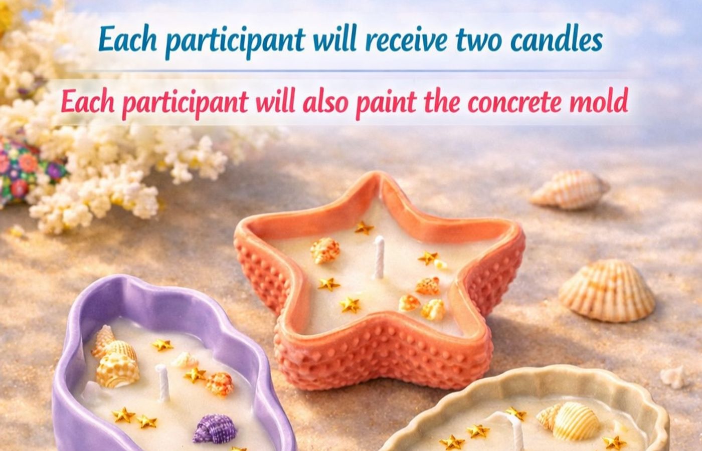 Seashell Candle Making Workshop