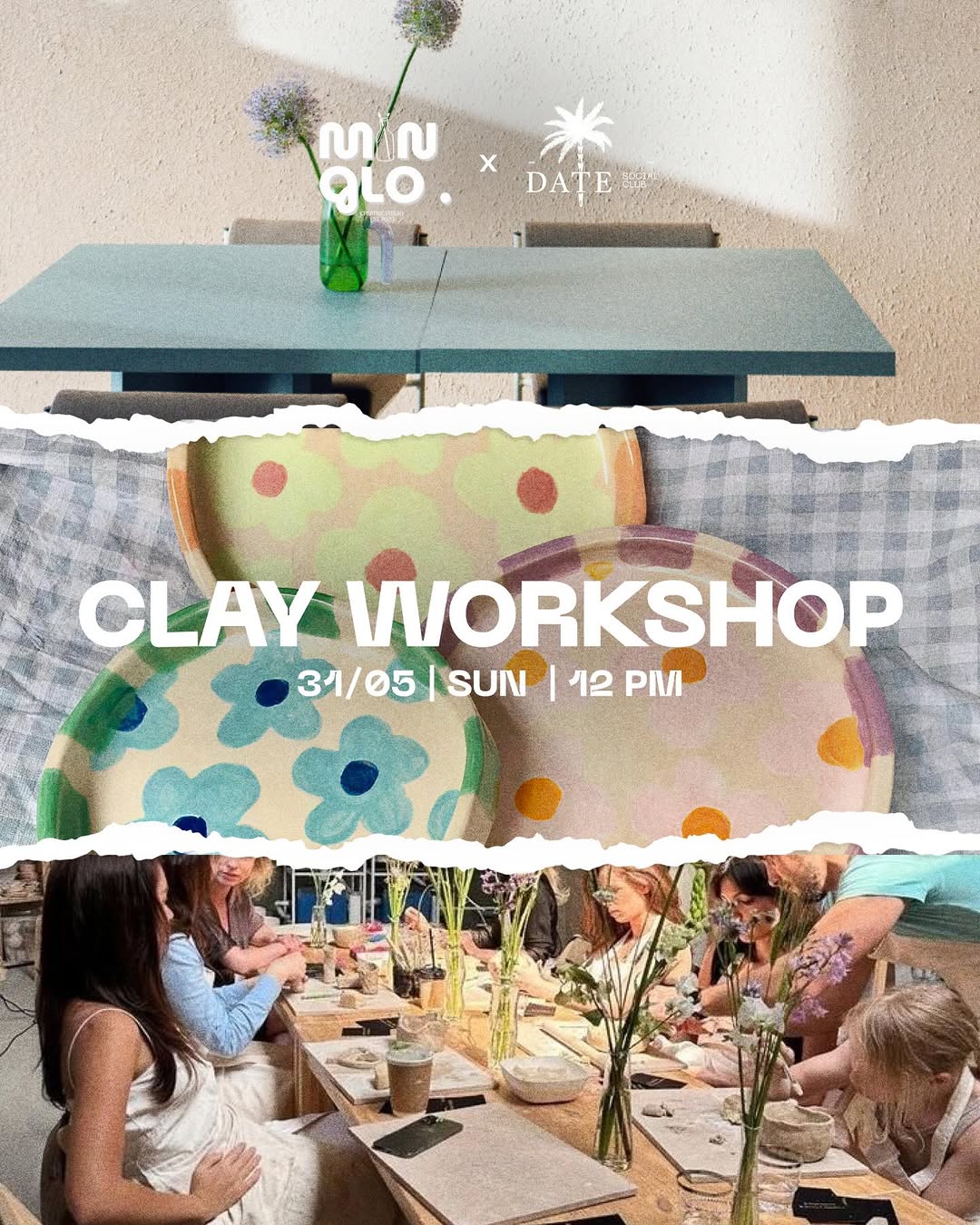 🪴 Air-dry Clay Workshop with @minglo.ae !

An easy, creative afternoon to slow d