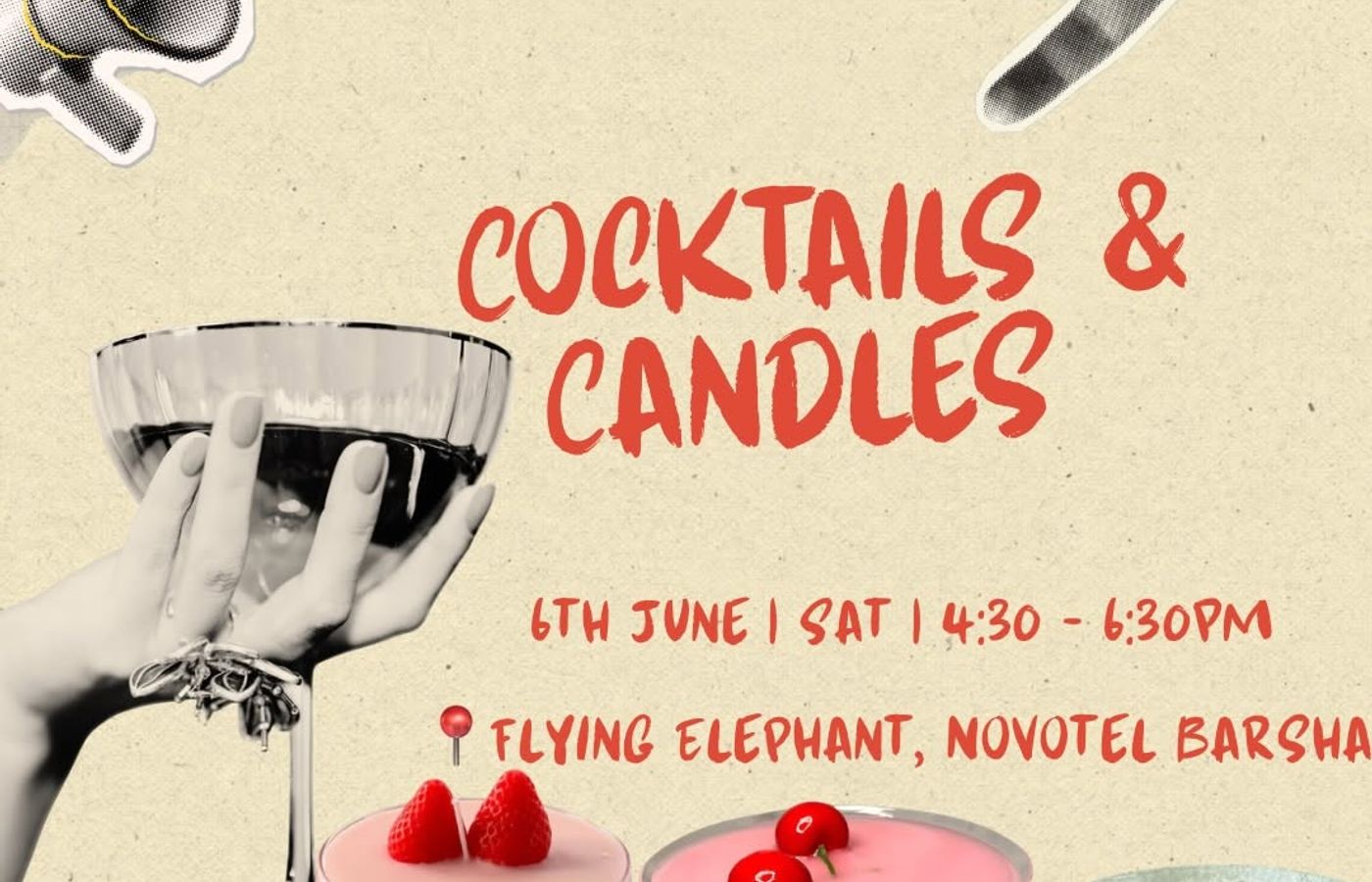Cocktails & Candles Workshop