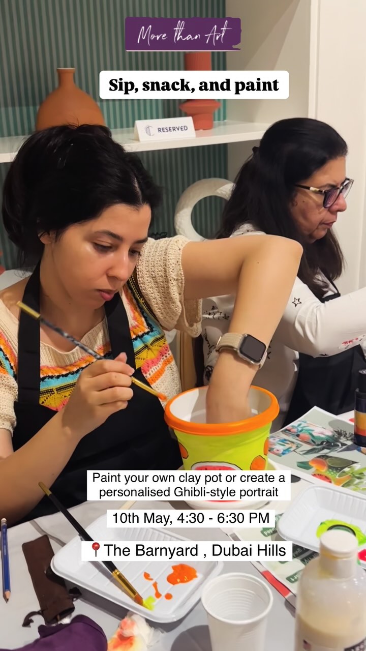 Clay Pots & Ghibli Canvas 

Step into a dreamy world of art and imagination!
Joi