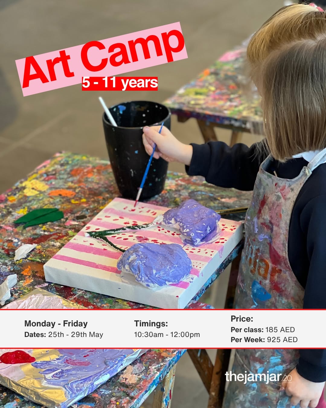 Just 4 DAYS TO GO for an epic and messy adventure where young artists will explo