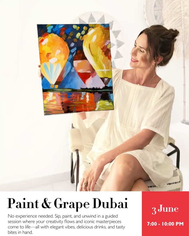 An evening made for unwinding, creating & connecting ✨

Escape the routine and j