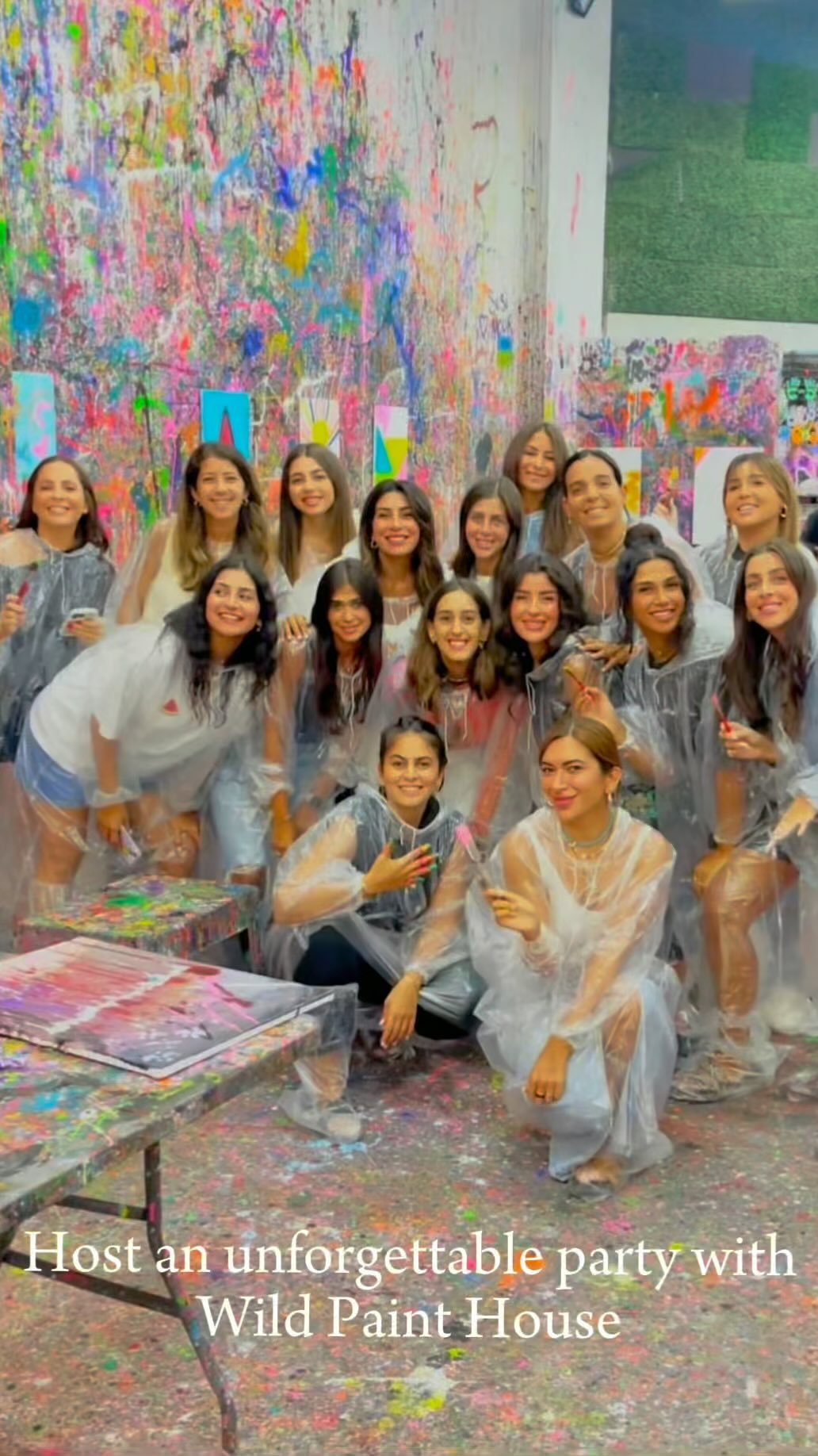 Looking for the most unique birthday parties in Dubai? Visit WILD PAINT HOUSE 
#